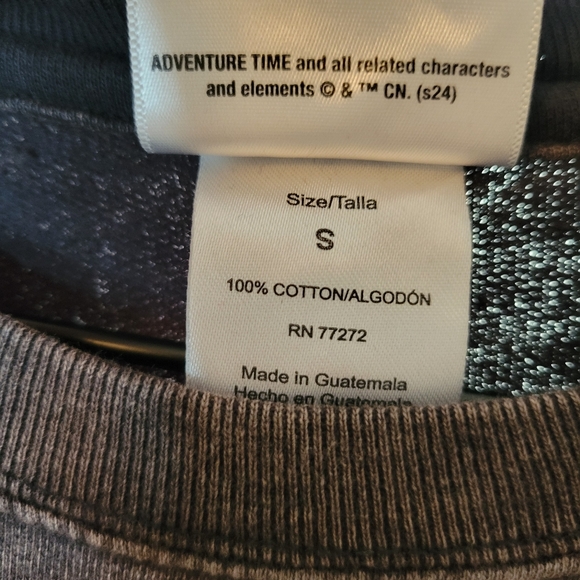 The Vampire Queen Marceline Cotton Printed Crew‎ Neck, Size S - Picture 7 of 7